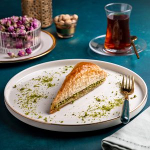 TRIANGLE BAKLAVA WITH PISTACHIO